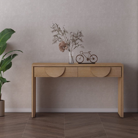 Nova Console Table Oak - Urban Lifestyle Furniture Trading LLC