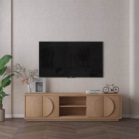 Nova Tv Unit Oak 200cm - Urban Lifestyle Furniture Trading LLC