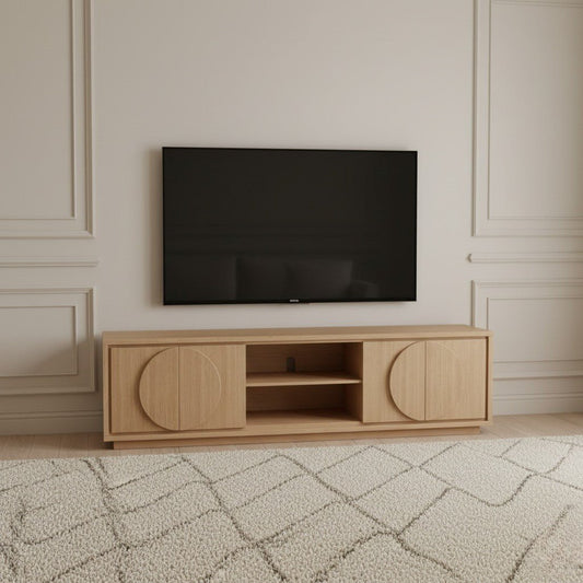 Nova Tv Unit Oak 200cm - Urban Lifestyle Furniture
