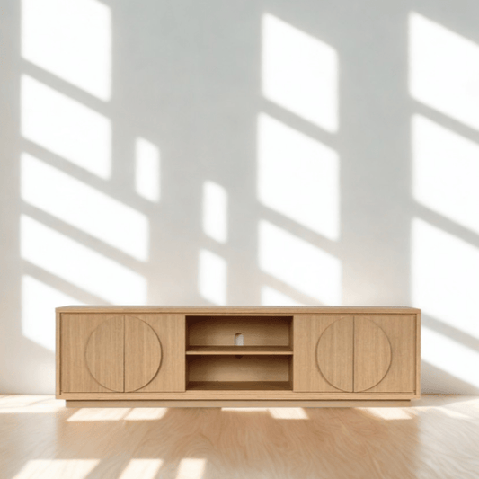 Nova Tv Unit Oak 200cm - Urban Lifestyle Furniture