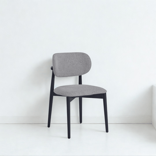 Nova Wood Dining Chair Black - Urban Lifestyle Furniture