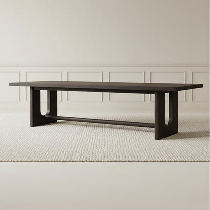 Peru 6 - Seater Dining Table Black - Urban Lifestyle Furniture