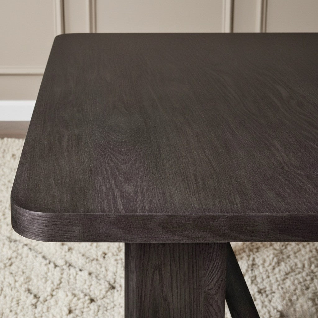 Peru 6 - Seater Dining Table Black - Urban Lifestyle Furniture