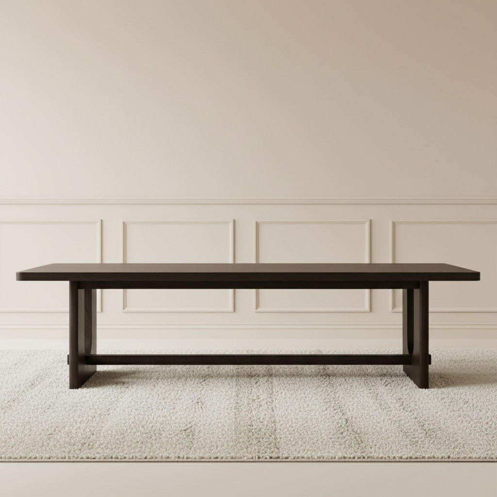 Peru 6 - Seater Dining Table Black - Urban Lifestyle Furniture