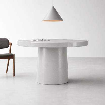 Porto Concrete Indoor/Outdoor Dining Table Grey - Urban Lifestyle