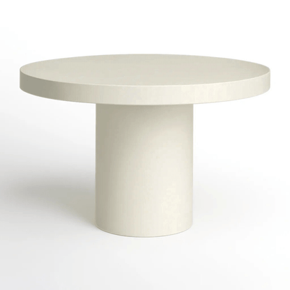 Porto Concrete Indoor/Outdoor Dining Table Sand - Urban Lifestyle Furniture
