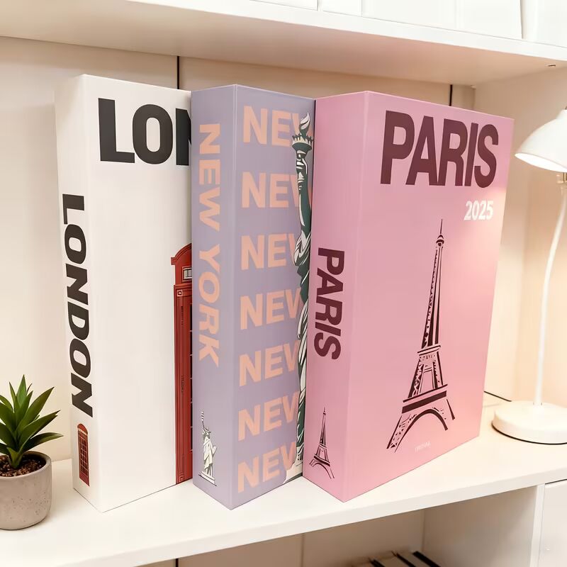 Set of 3 Decorative Fashion Books - Urban Lifestyle General Trading LLC