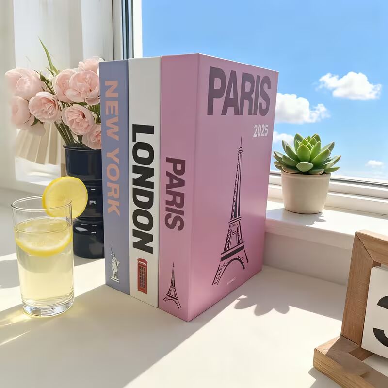 Set of 3 Decorative Fashion Books - Urban Lifestyle General Trading LLC