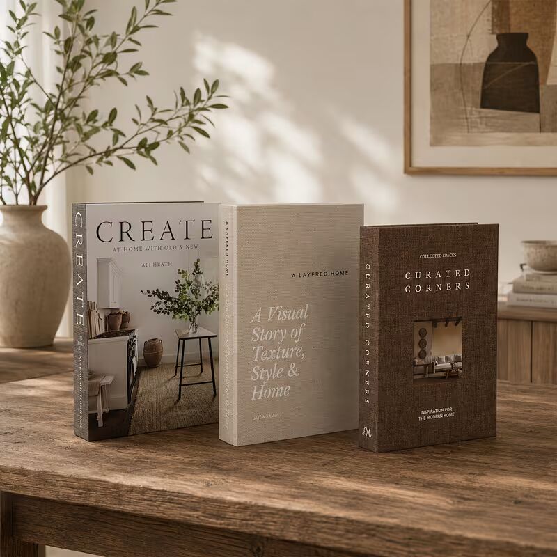 Set of 3 Decorative Faux Books - Urban Lifestyle General Trading LLC