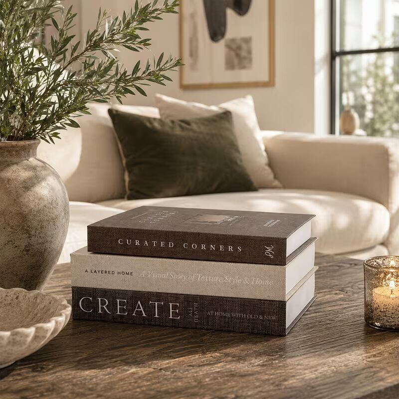 Set of 3 Decorative Faux Books - Urban Lifestyle General Trading LLC