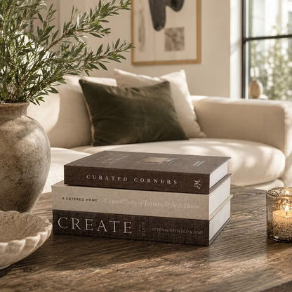 Set of 3 Decorative Faux Books - Urban Lifestyle General Trading LLC