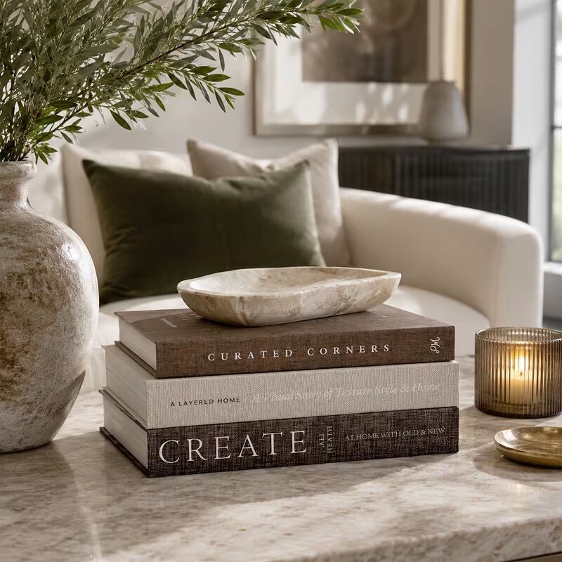 Set of 3 Decorative Faux Books - Urban Lifestyle General Trading LLC