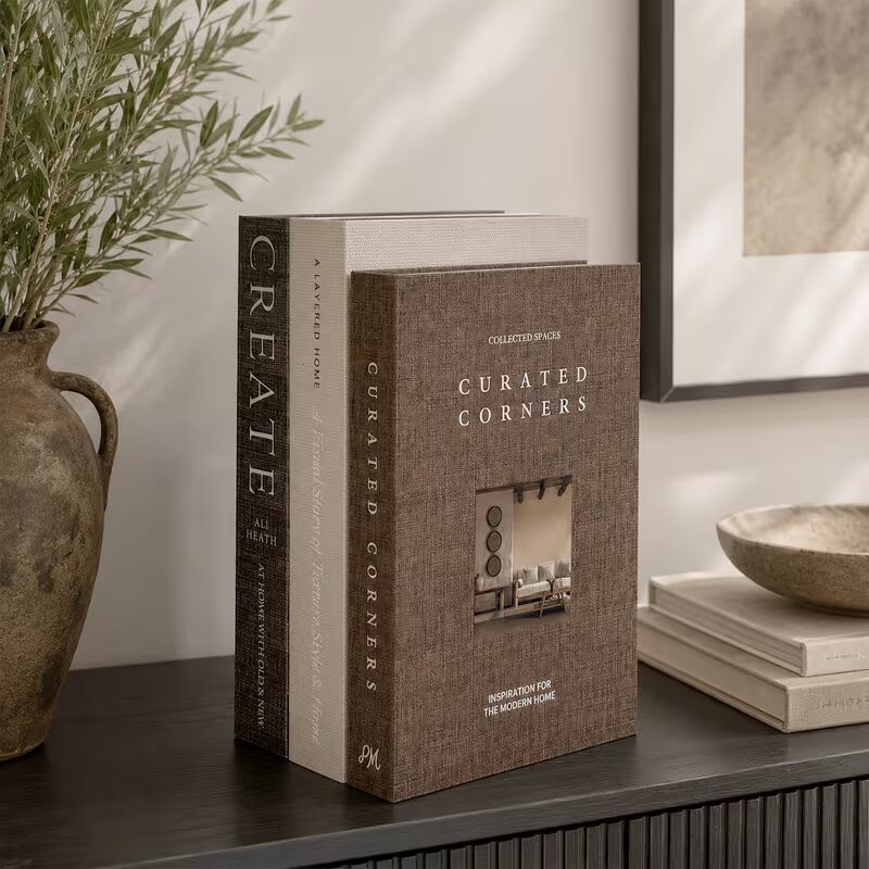 Set of 3 Decorative Faux Books - Urban Lifestyle General Trading LLC