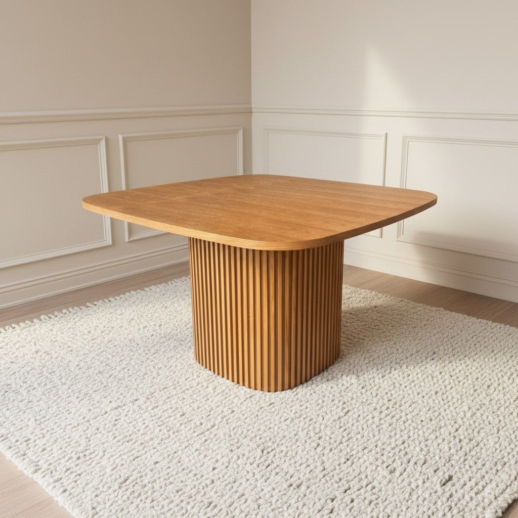 Smith Dining Table Brown - Urban Lifestyle Furniture