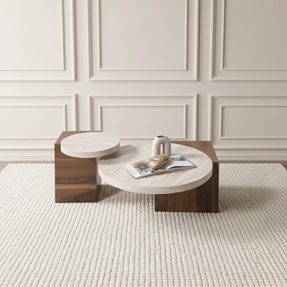 Supreme Coffee Table Set Walnut - Urban Lifestyle Furniture