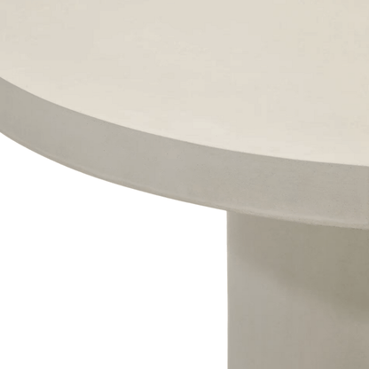 Tulip Concrete Indoor/Outdoor Dining Table Beige - Urban Lifestyle Furniture