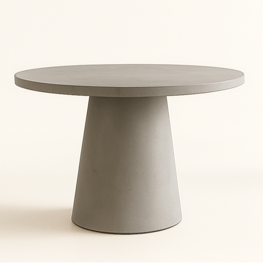 Tulip Concrete Indoor/Outdoor Dining Table Grey - Urban Lifestyle Furniture
