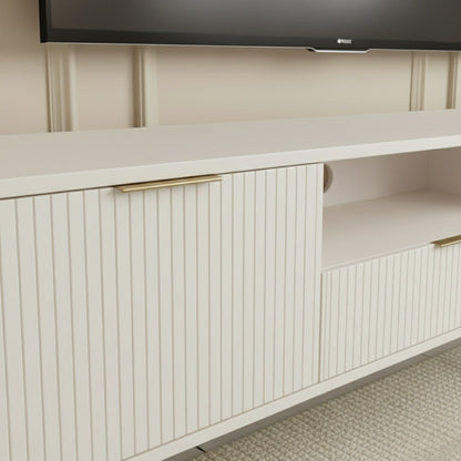 Zara Tv Unit Cream 200cm - Urban Lifestyle Furniture